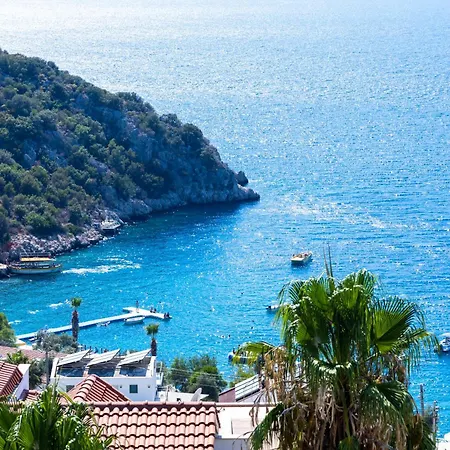 Sea View 5 En-suit Villa, Pool Heatable, Free Wifi Villahappy In Kalkan Apartmán Kaş